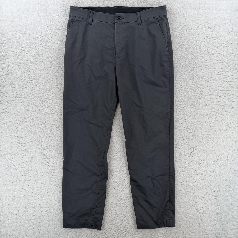 Nike Dri-FIT Golf Pants Mens 36x32 (36x29) Gray Standard Fit Khakis DA4089-070 - Picture 1 of 9